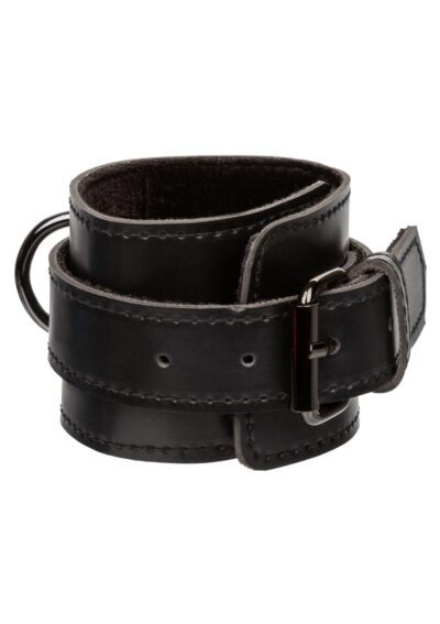 Ankle Cuffs Black – Czarne kajdanki na kostki z regulacją - obrazek 4