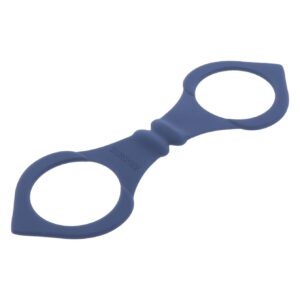 Silicone Wrist Cuffs Blue – Niebieskie silikonowe kajdanki na nadgarstki