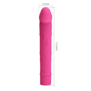 Pretty Love Vibrating Dildo - Ożyw swoje zmysły subtelnie i intensywnie! - obrazek 4