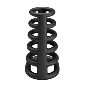 Rękaw na penisa Ribbed Connected-Ring - Intensyfikuj przyjemność w parze! - obrazek 5