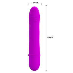 Purpurowy wibrator - intensywna stymulacja i elegancja w jednym | 10 funkcji wibracji - obrazek 5