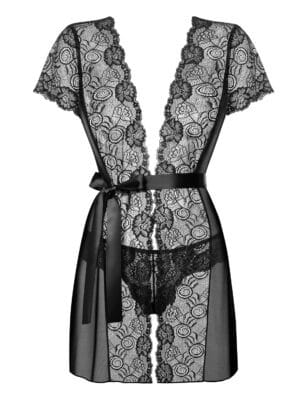 Bielizna Alluria peniuar i stringi  S/M - obrazek 5