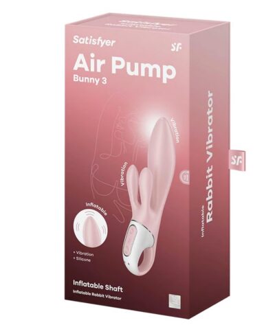 Satisfyer Air Pump Bunny 3: Intensywna stymulacja i potężne wibracje w jednym! - obrazek 5