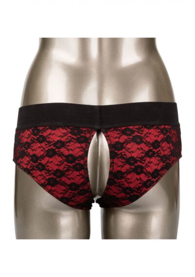 Zestaw Scandal® Crotchless Pegging Panty Set - Intensywne doznania w świecie roli odwróconej - obrazek 3