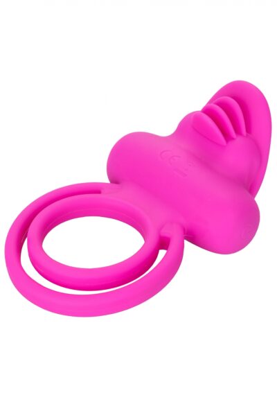 Silicone Rechargeable Dual Clit Flicker - Podwójna rozkosz w jednym - obrazek 5