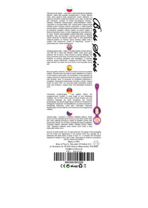 Intensywna rozkosz i dyskrecja - Vibrating Silicone Kegal Balls - obrazek 5