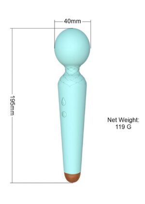 Mocne wibracje i elegancki design - Rechargeable Power Wand: Twój klucz do niezapomnianych doznań! - obrazek 5