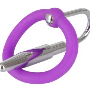 Glans Ring z Dilatorem BDSM – Pierścień na Żołądź, Plug do Cewki Moczowej
