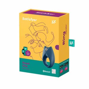 Pierścień na penisa Satisfyer Royal One - Wzmacnia erekcję i stymuluje łechtaczkę. Dla intensywnych doznań i eksperymentów - obrazek 5
