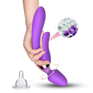 Magiczna Rozkosz - Elegancki Masażer dla Par z Wieloma Wibracjami - obrazek 4