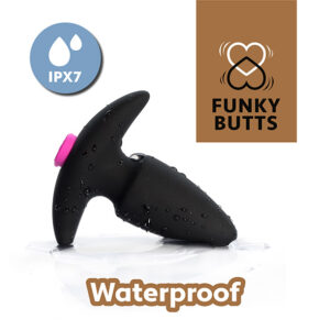 FunkyButts - Zestaw 2 wibrujących zatyczek analnych z pilotem dla par - Podwójna stymulacja i odkrywcza podróż! - obrazek 3