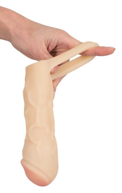Rozciągliwa osłonka na penisa Thicker & Bigger Extension - większy i grubszy penis w krótkim czasie! - obrazek 5
