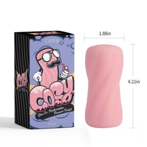 Blow Cox Masturbator Pleasure Pocket-Pink - Intensywna przyjemność w kompaktowym stylu! - obrazek 5