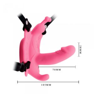 BAILE   ULTRA PASSIONATE HARNESS, 10 vibration functions - obrazek 5
