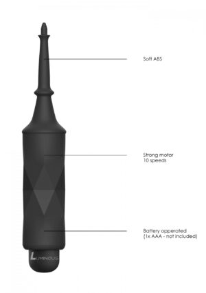Circe   ABS Bullet With Sleeve   10 Speeds   Black - obrazek 5