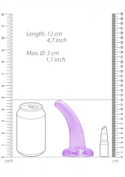 CRYSTAL CLEAR - Dildo przezroczyste, wszechstronne i eleganckie - obrazek 5