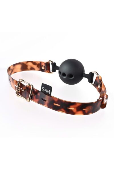 Amber Ball Gag - Odkryj uwolnienie i rozkosz w stylu! - obrazek 4