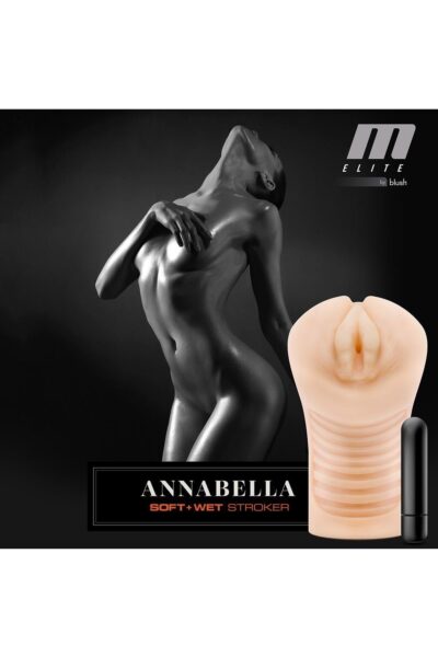 Annabella - Twoje intymne marzenie spełnione | Samosmarujący wibrator o żebrowanej ścieżce i mocnych wibracjach - obrazek 5
