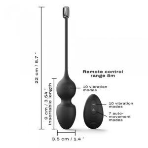 DORCEL LOVE BALLS BLACK - obrazek 5
