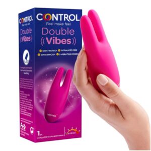 Control Double Vibes - Masażer Erotyczny z Podwójną Przyjemnością - obrazek 5