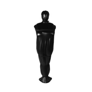 Body Bag with Nylon Straps   Black - obrazek 3