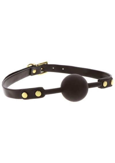 TABOOM Ball Gag - Zmysłowy knebel BDSM dla intensywnych przyjemności - obrazek 2