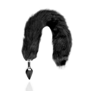 Odkryj dzikość i elegancję z Fox Tail - Metalowy Korek Analny - obrazek 5