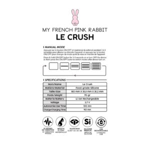 Le Crush - Jajeczko Wibrujące z Odległością Kontroli - Odkryj nową jakość przyjemności! - obrazek 5