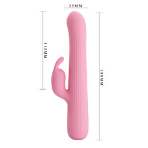 Intense Pleasure - Ekskluzywny wibrator zapewniający intensywną stymulację i falujące ruchy - obrazek 5