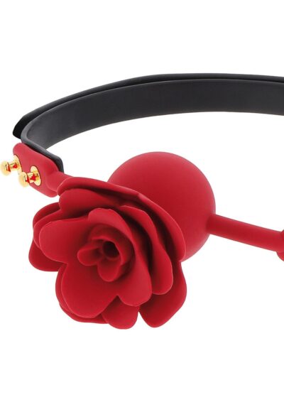 TABOOM Wild Roses Ball Gag - Dodaj zmysłowości i elegancji do swojej kolekcji BDSM - obrazek 3