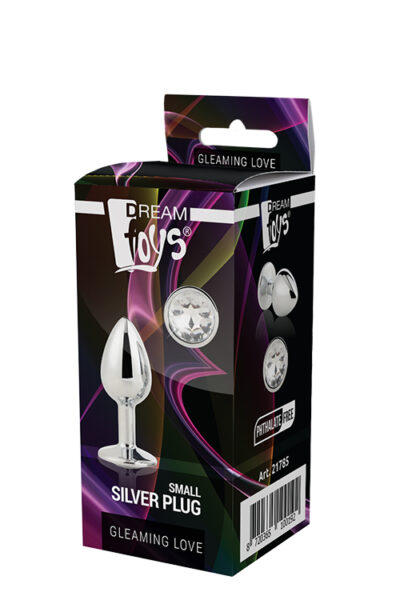 Gleaming Love - Mały plug analny z kamieniem szlachetnym: Elegancja i przyjemność w jednym - obrazek 5
