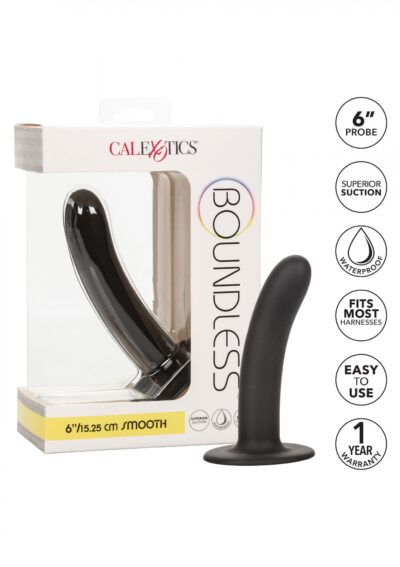 Intensywna przyjemność i precyzyjna stymulacja z Boundless 6” Smooth Probe - idealny dla eksploracji wewnętrznych zakątków - obrazek 6