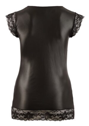 Wet Look Dress 2XL - obrazek 6