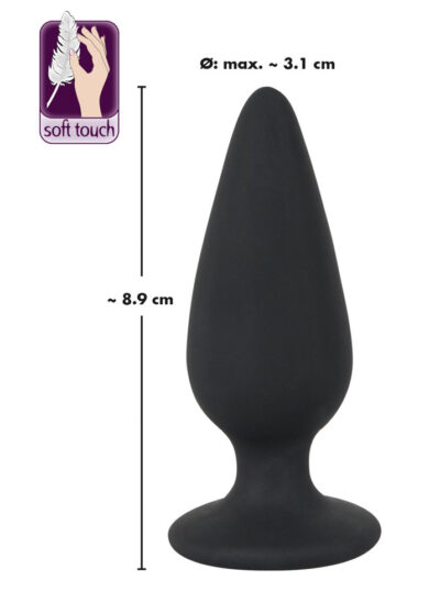 Wtyczka Heavy plug M - intensywna stymulacja i delikatne rozciąganie anusa - obrazek 6