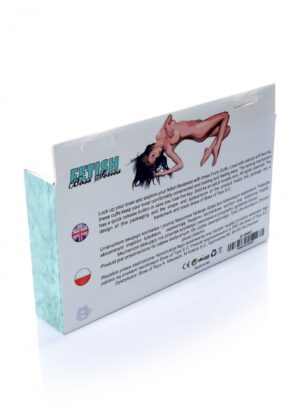 Kajdanki Fetish B Series – Niebieskie Kajdanki z Futerkiem - obrazek 6