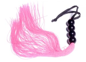 Silicone Whip Pink 14" – Różowy Pejcz Silikonowy Fetish B Series - obrazek 5