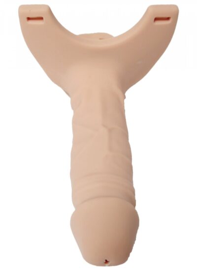 Ultimate Pleasure Enhancer - Silikonowa nakładka na penisa z pierścieniem na jądra - obrazek 6
