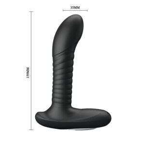 Wibracyjna Rozkosz - Niepowtarzalna Stymulacja Analna z 12 Funkcjami Wibracji i 3 Funkcjami Rotacji - obrazek 4