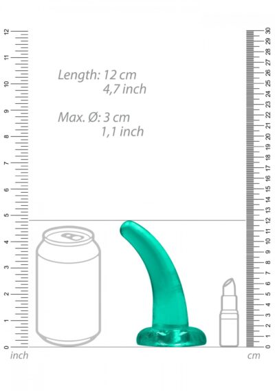 CRYSTAL CLEAR - Dildo przezroczyste, wszechstronne i eleganckie - obrazek 6