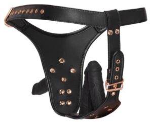 Strap-on Bad Kitty - Elegancki i wszechstronny zestaw do spełniania fantazji! - obrazek 5