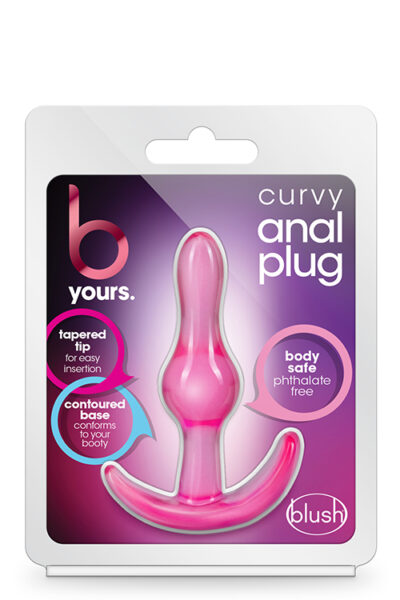 B Yours Curvy Anal Plug - Ekskluzywna przyjemność dla Twojej intymności - obrazek 6