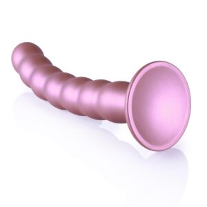 Odkryj niezapomniane doznania z naszym eleganckim 8 / 20,5 cm silikonowym dildo z koralikami! - obrazek 6