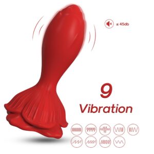 Intensywny wibrator analny - Odkryj ekstazę z 9 potężnymi wibracjami! - obrazek 6