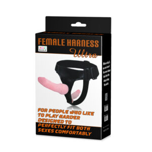 Ultra Female Harness Strap-On - Podwójna stymulacja dla niesamowitych doznań! - obrazek 6