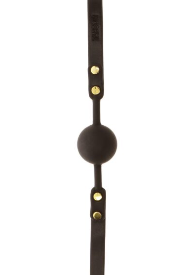 TABOOM Ball Gag - Zmysłowy knebel BDSM dla intensywnych przyjemności - obrazek 3