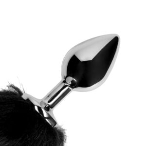 Odkryj dzikość i elegancję z Fox Tail - Metalowy Korek Analny - obrazek 6
