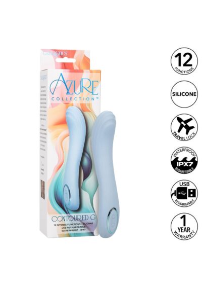 Azure Collection Contoured G: Masażer dla niezapomnianych doznań - obrazek 6