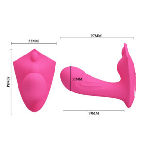 Intensywne uniesienie i luksusowa przyjemność - PRETTY LOVE BI-014583W-1: Wibracyjny masażer punktu G z 12 funkcjami - obrazek 5