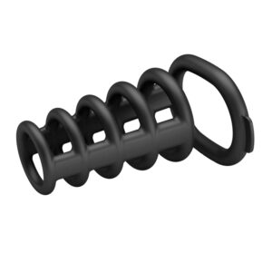 Rękaw na penisa Ribbed Connected-Ring - Intensyfikuj przyjemność w parze! - obrazek 6