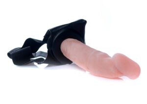 Realistyczna proteza dla Panów - Hollow Strap-on Cyber Skin: Pieszczoty pełne satysfakcji - obrazek 7